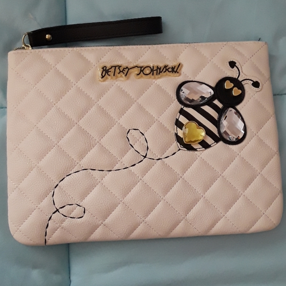 Brand new Betsey Johnson clutch